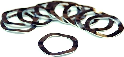 Wheels Manufacturing Espaciadores de arandela Wave 0.945 in Accesorios para paquete de bicicletas (bolsa de 10)
