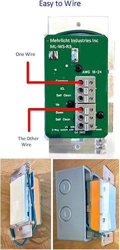 Miniatura 3 de ML-WS-R3 Interruptor basculante estilo decorador de encendido/apagado, blanco, bajo voltaje (12 V, 24 V, 48 V, milivoltio) CC o CA, 2 amperios, baja