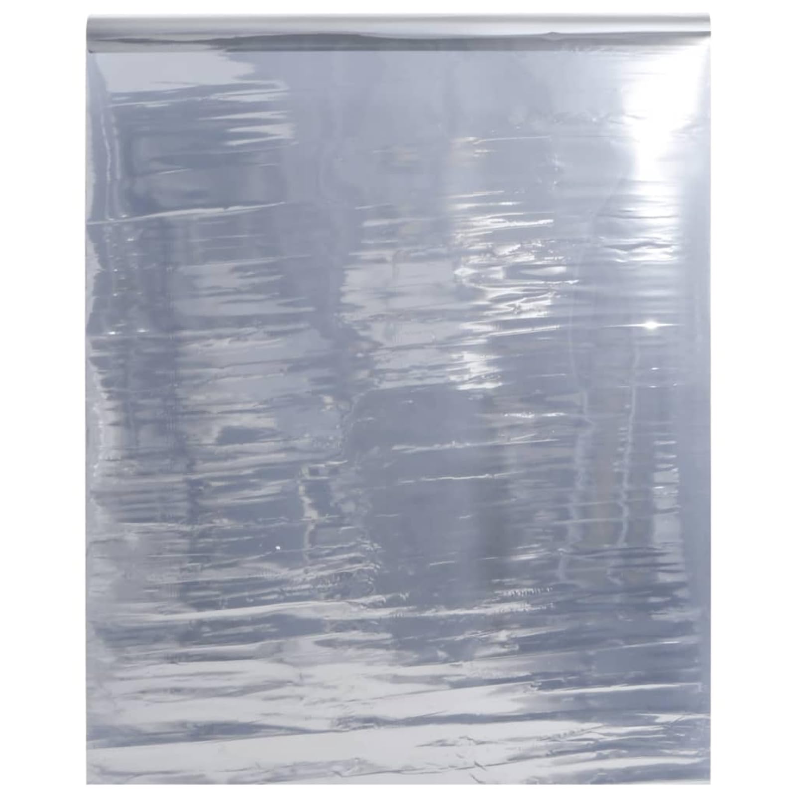 Pellicole Solari Statiche 3pz Effetto Riflettente Argento PVC-Pellicola Riflettente Finestre Anti 90% U V Pellicola Privacy Unidirezionale Controllo del Calore Adatto per Ufficio Casa