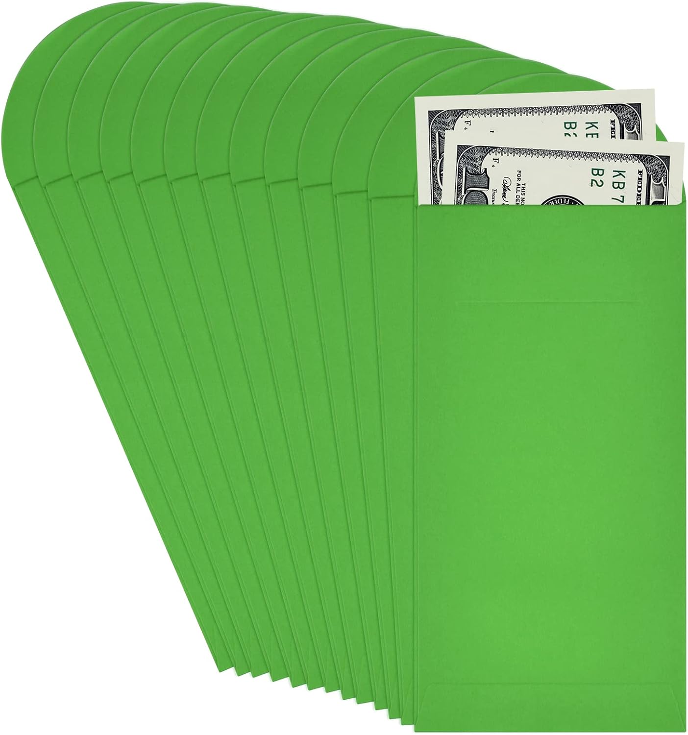 300 Pieces Christmas Currency Envelopes(6.3 x 3.35 inche