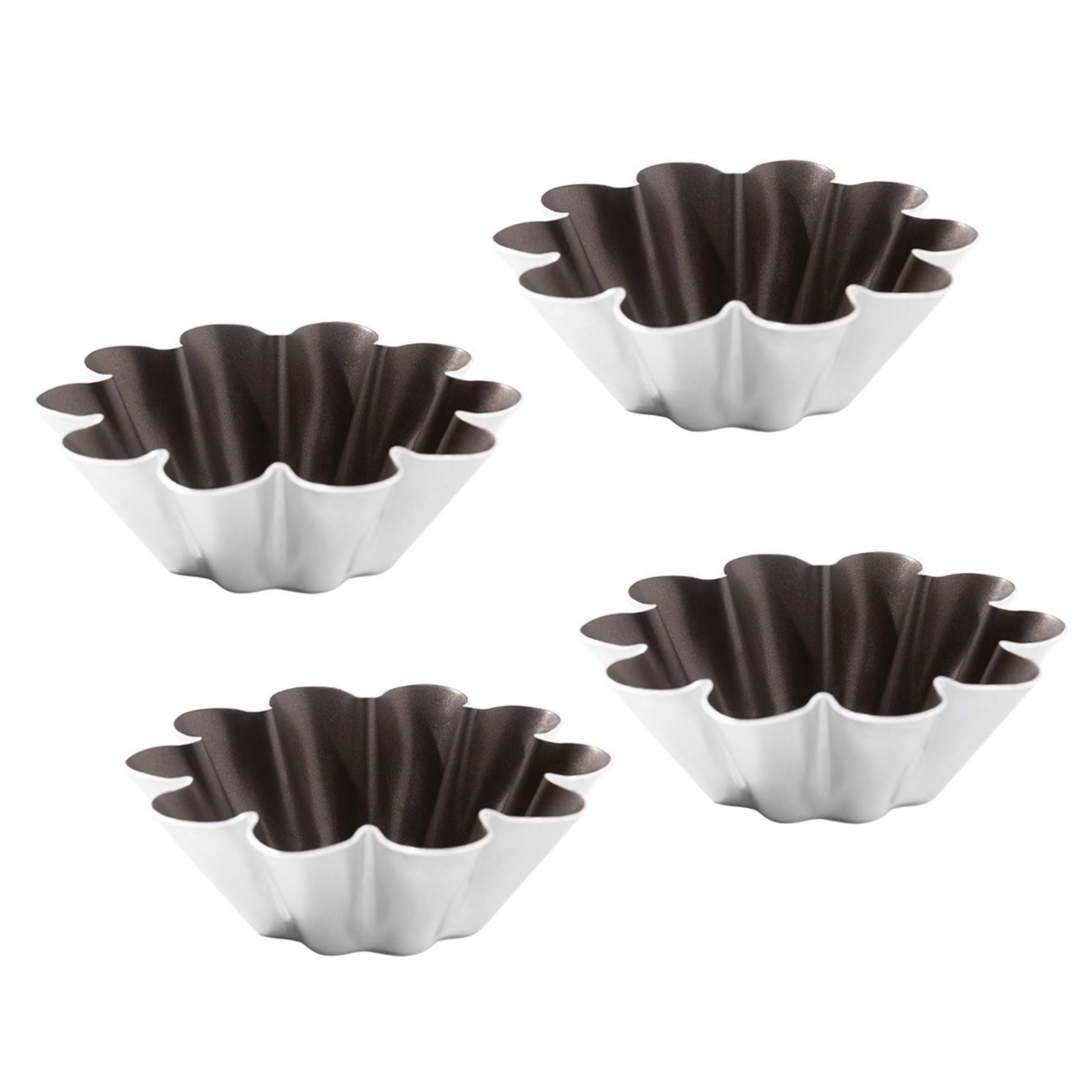 10 stampi per crostate in lega di alluminio per uova e torte, piccoli cupcake, amanti della cottura