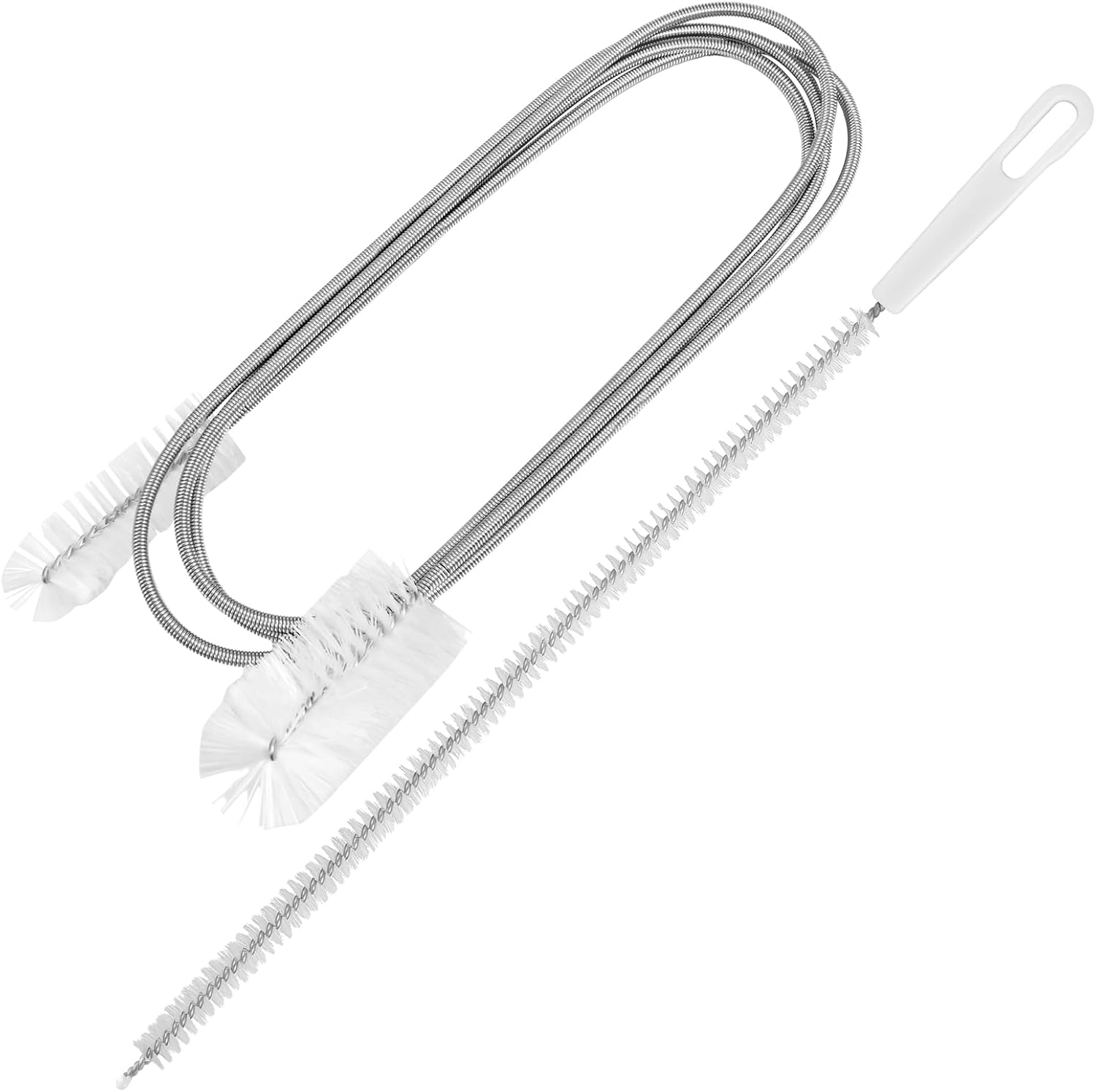 RosewineC 2 Pcs Drain Unblocker Tools,61 Inches DoubleSided Pipe