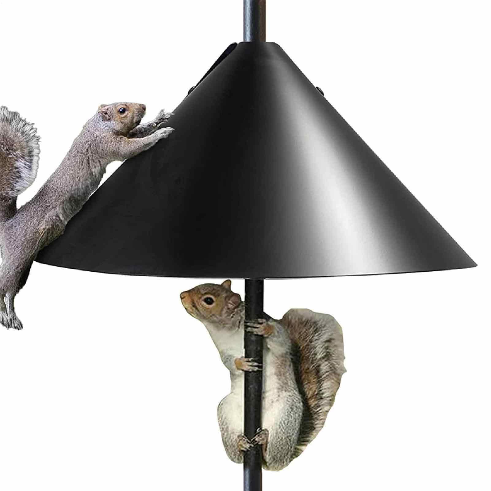 Smashing Pole 16 Inches Squirrel Proof Baffle | Anti-Squirrel Bird Feeders Protective - Mount Raccoon And Squirrel Guard Stopper, Keep Squirrels Off Bird Feeder For Outdoor