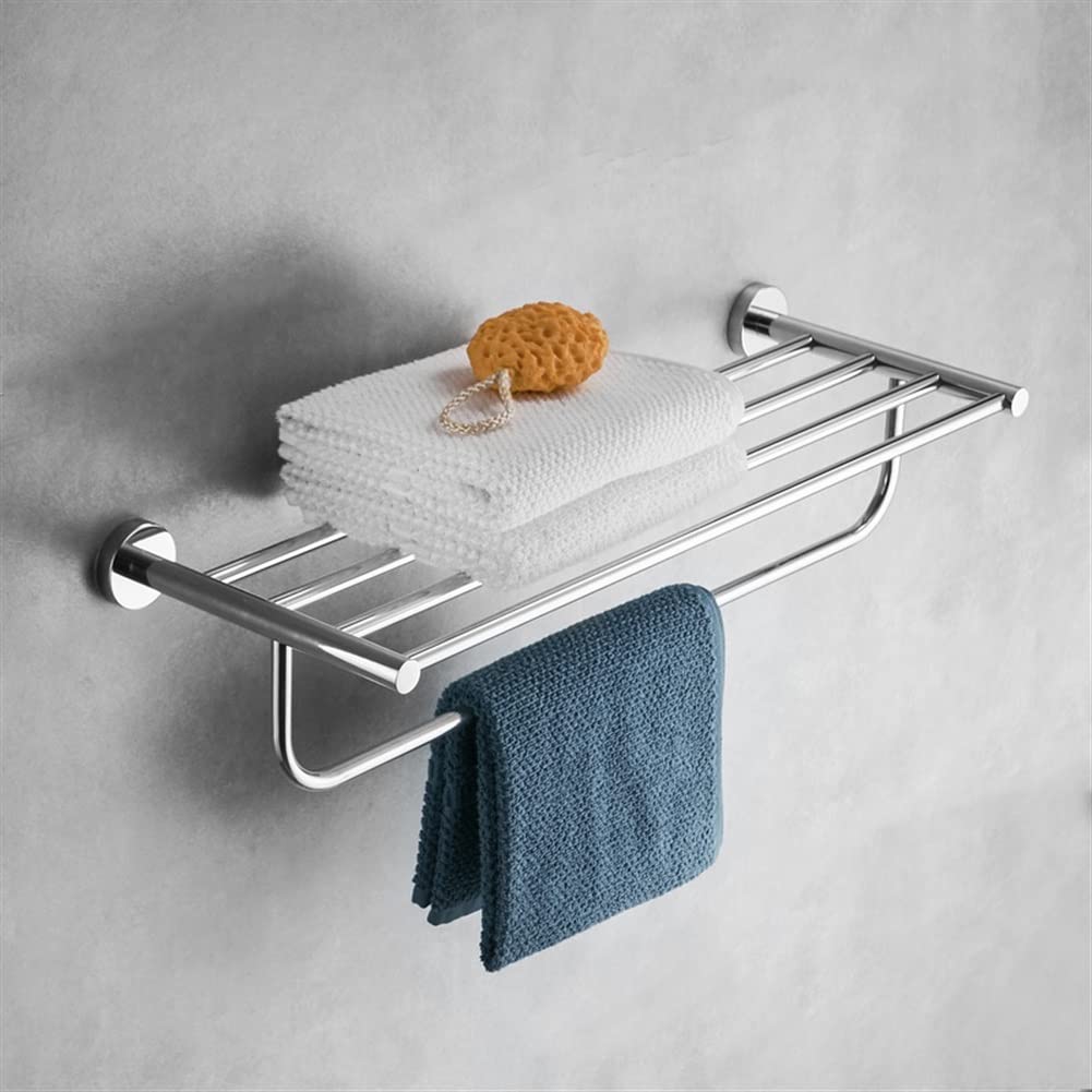 DKRAHRJJ Towel Racks, Towel Rail for Bathroom,Towel Bar Wall Mounted Towel Holder Rod Hand Towel Holder/Towel Rack 60Cm