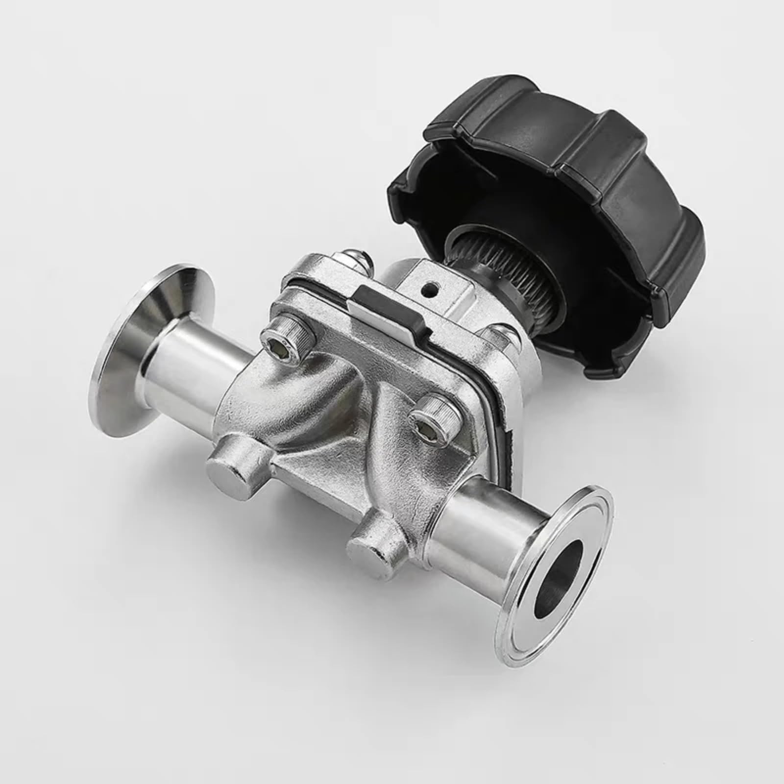 1 pcs Válvula de diafragma Tri-Clamp 32mm Acero inoxidable 316L(32mm)