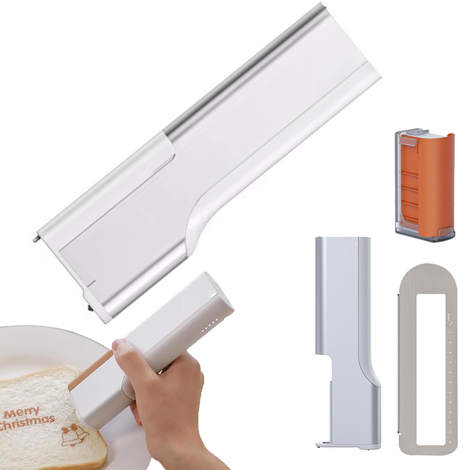 Przenośne jadalne pióro atramentowe, ręczna mini drukarka do projektów DIY i sztuki latte do kawy na różnych powierzchniach