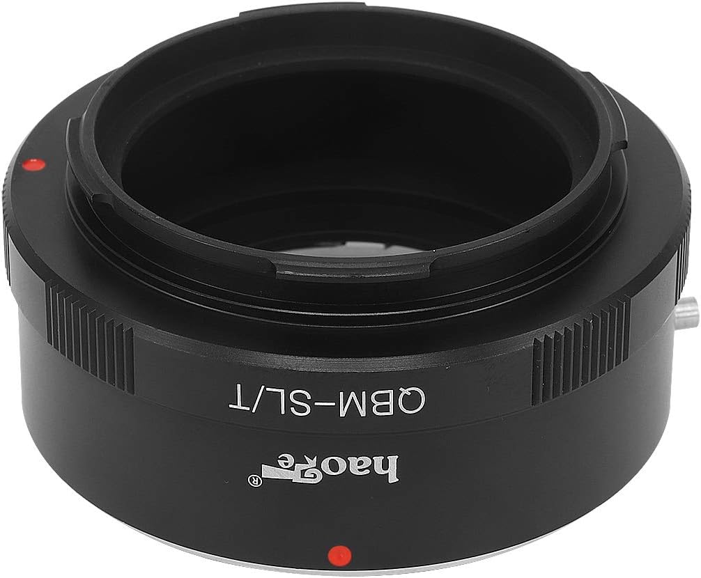 Haoge Manual Lens Mount Adapter for Rollei 35 SL35 QBM Quick Bayonet Mount Lens to Leica L Mount Camera Such as T, Typ701, TL, TL2, CL (2017), SL, Typ 601, Typ601, Panasonic S1 / S1R / S1H, Sigma fp