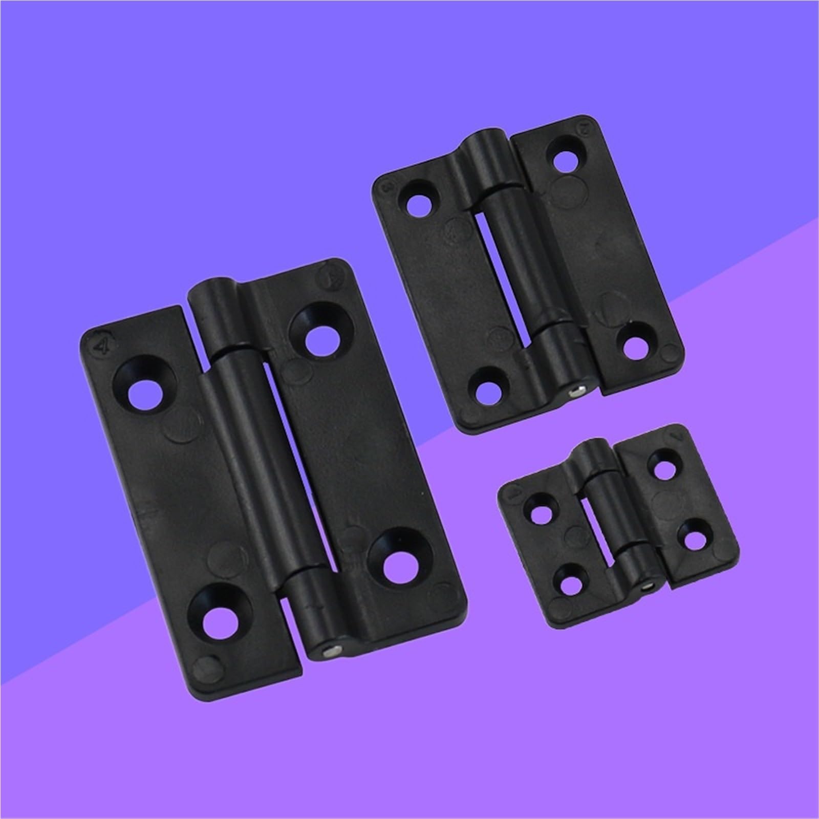 Charnière à couple en plastique noir XG11-026-3-W pour bloquer vos couvercles ouverts