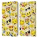 Head Case Designs Licenciado Oficialmente Emoji® Pegatinas Smileys Carcasa de Cuero Tipo Libro Compatible con Xiaomi Mi Pad 4 Plus