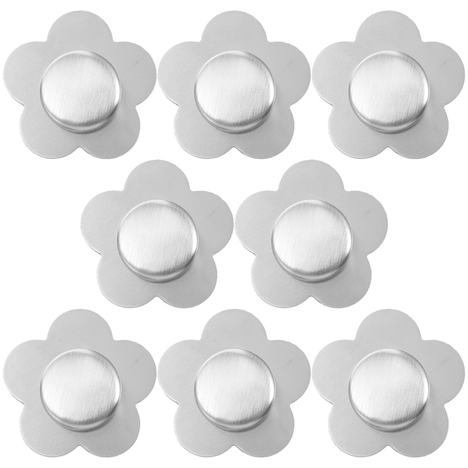 Toyvian Magnetico Pesi per Tovaglia in Acciaio Inossidabile Fissatore Antivento Forma di Fiore per Tovaglie da Esterno Impermeabili e Resistenti Design Liscio e Protettivo per Tavoli