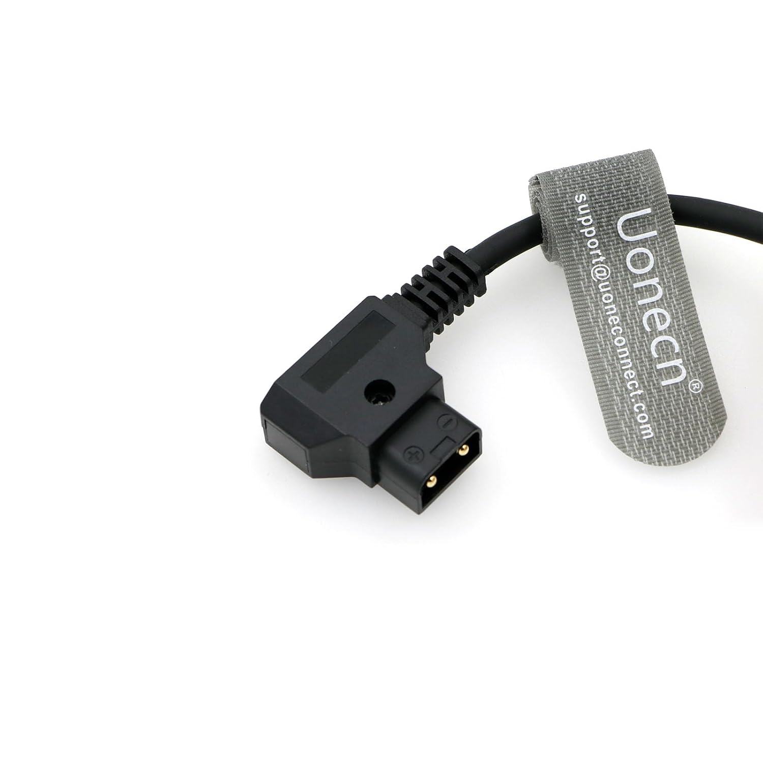 Uonecn Arri Alexa Mini Camera Power Cable Right Angle 2B 8 pin Female to D-tap 25cm