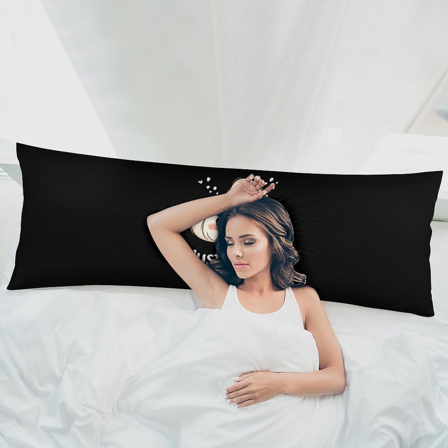 I Just Really Like Garlic Body Pillow Cover Long Cushion 18.9x53.1 Inch