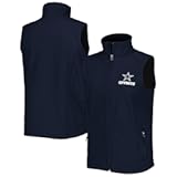 Men's Royal Buffalo Bills Archer Softshell Full-Zip Vest