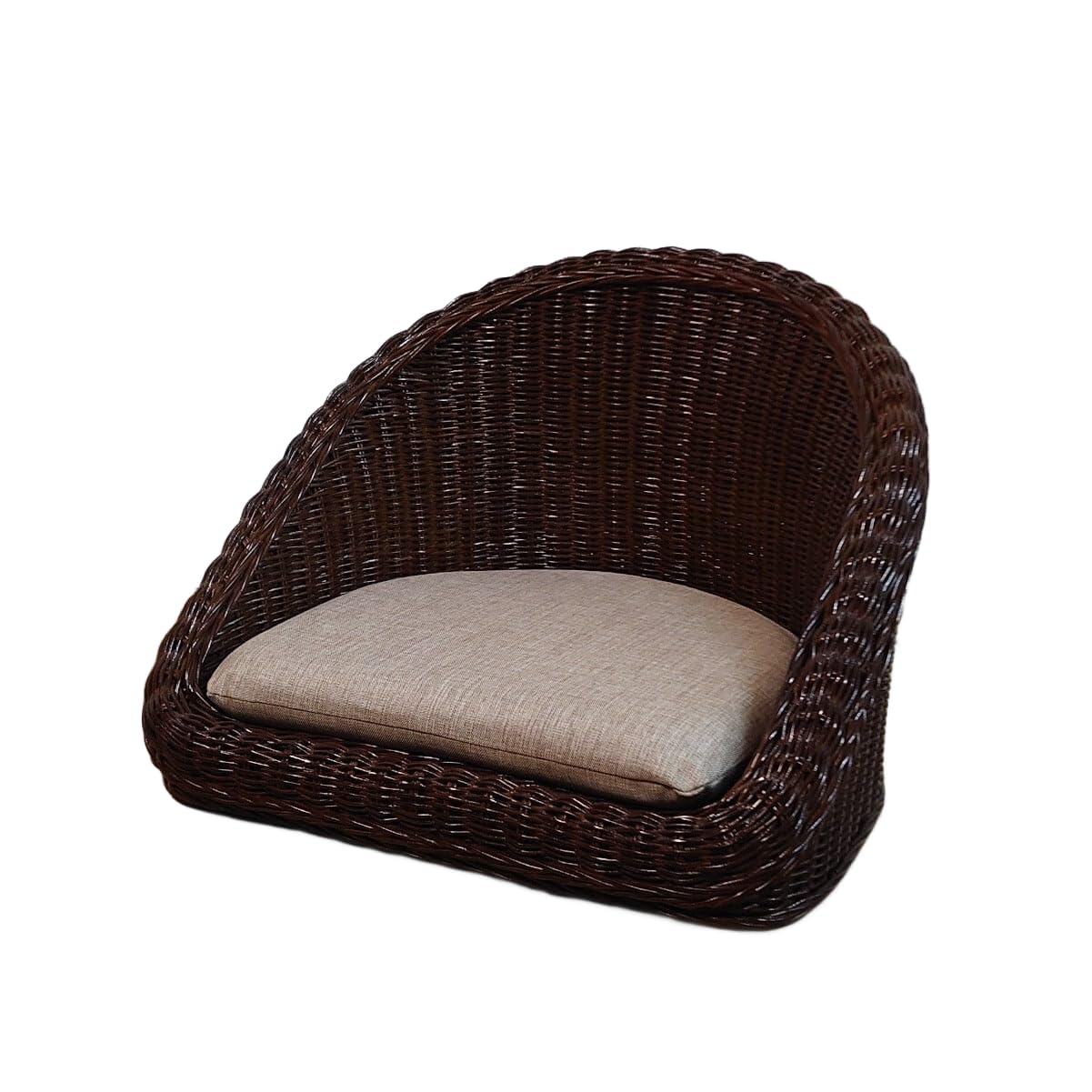 黒いラタンチェア モダンデザイン【007】 黒いラタンチェア モダンデザイン【007】 黒いラタンチェア モダン