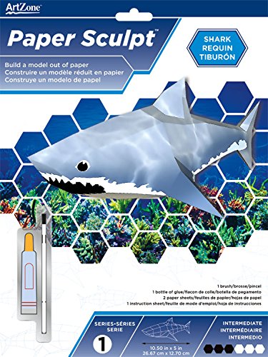 ArtzoneShark Paper Sculpt Model