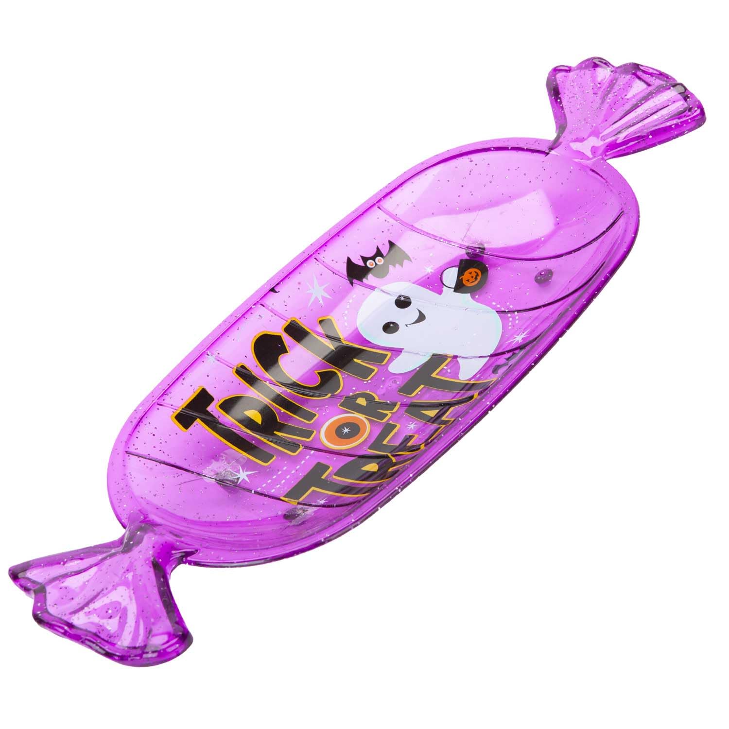Vfm E-Store Purple Vfm - Halloween Sweet Tray Trick Or Treat Decal Scary Halloween Party - Candy Dish Haunted House