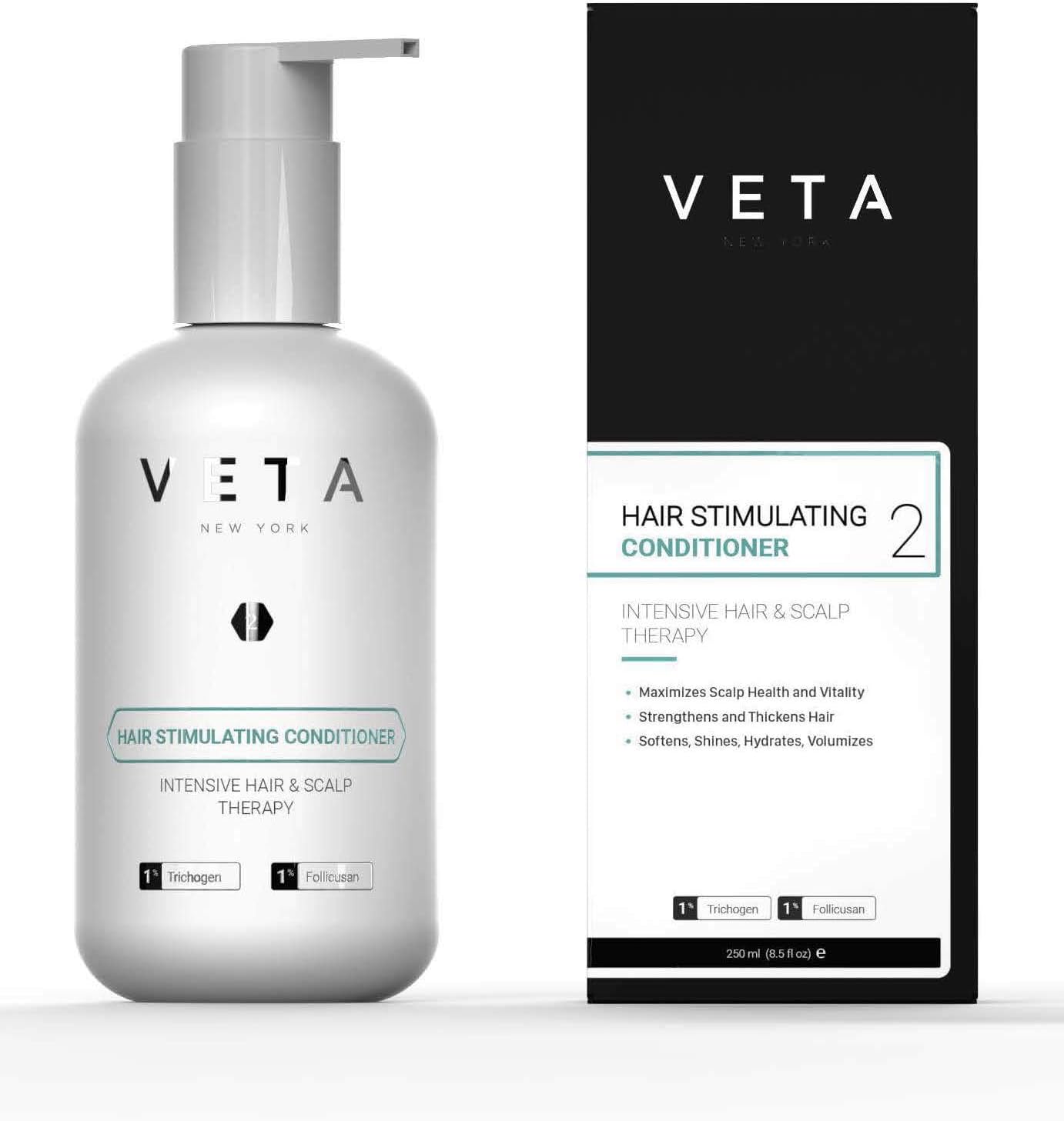 Veta Hair Stimulating Conditioner For Hair Loss. 1% Follicusan, 1% Trichogen.