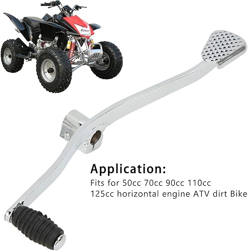 Miniatura 2 de Pedal de engranajes, palancas de cambio Powersports, palanca de cambio de marchas L265 mm, acero inoxidable de alta resistencia, resistencia a la