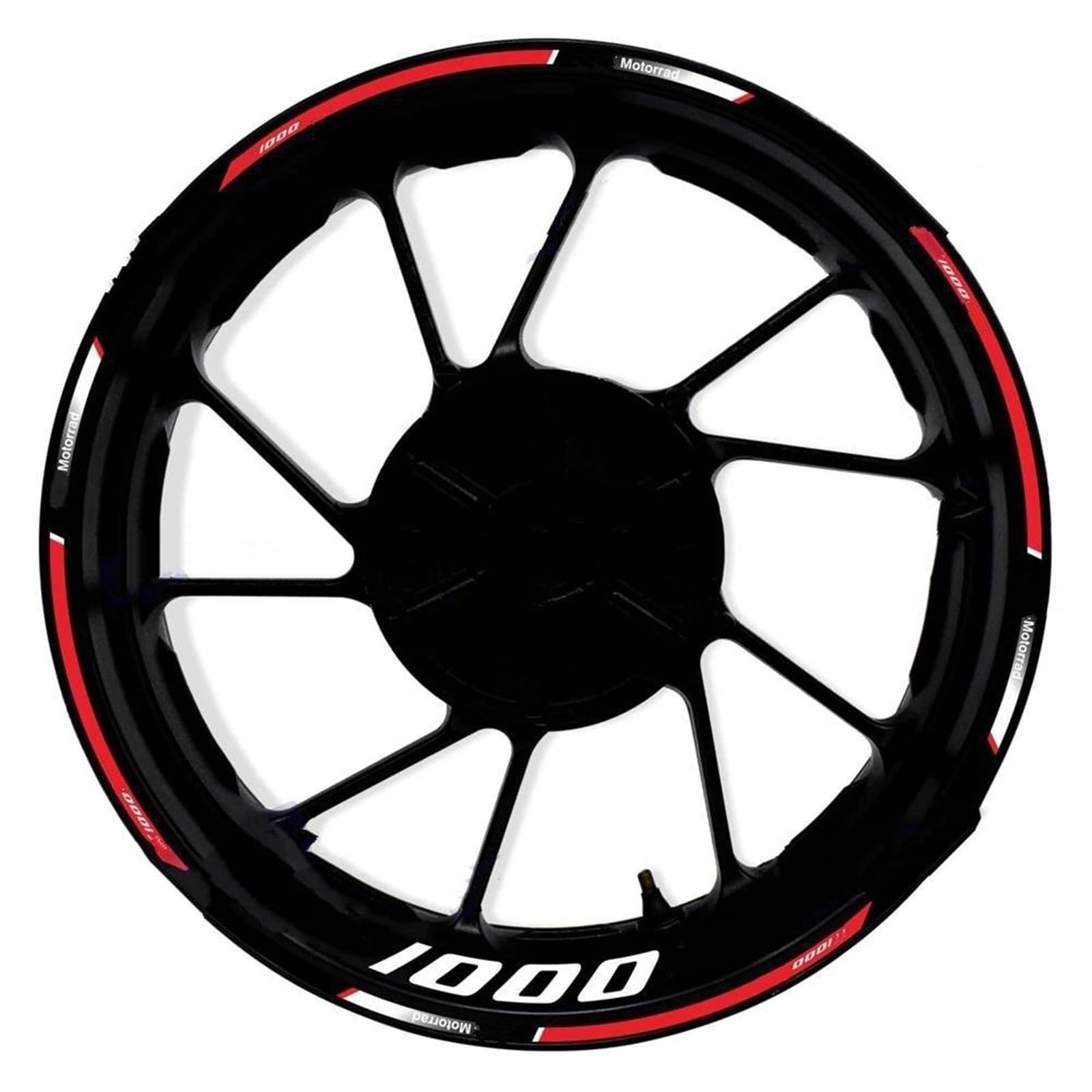 Reflective Accessories Motorcycle Wheel Stickers Rim Stripes Waterproof Tape for S1000RR S1000 RR HP4