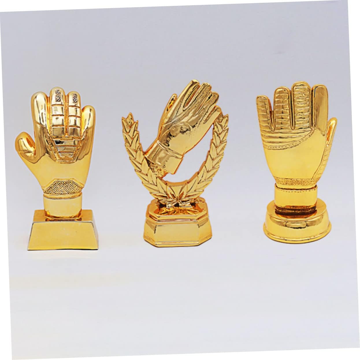 Delicate Soccer Goalie Resistant Glove Award for Soccer Competitions Decorative Trophy for Sports Events Craftsmanship Durable Design