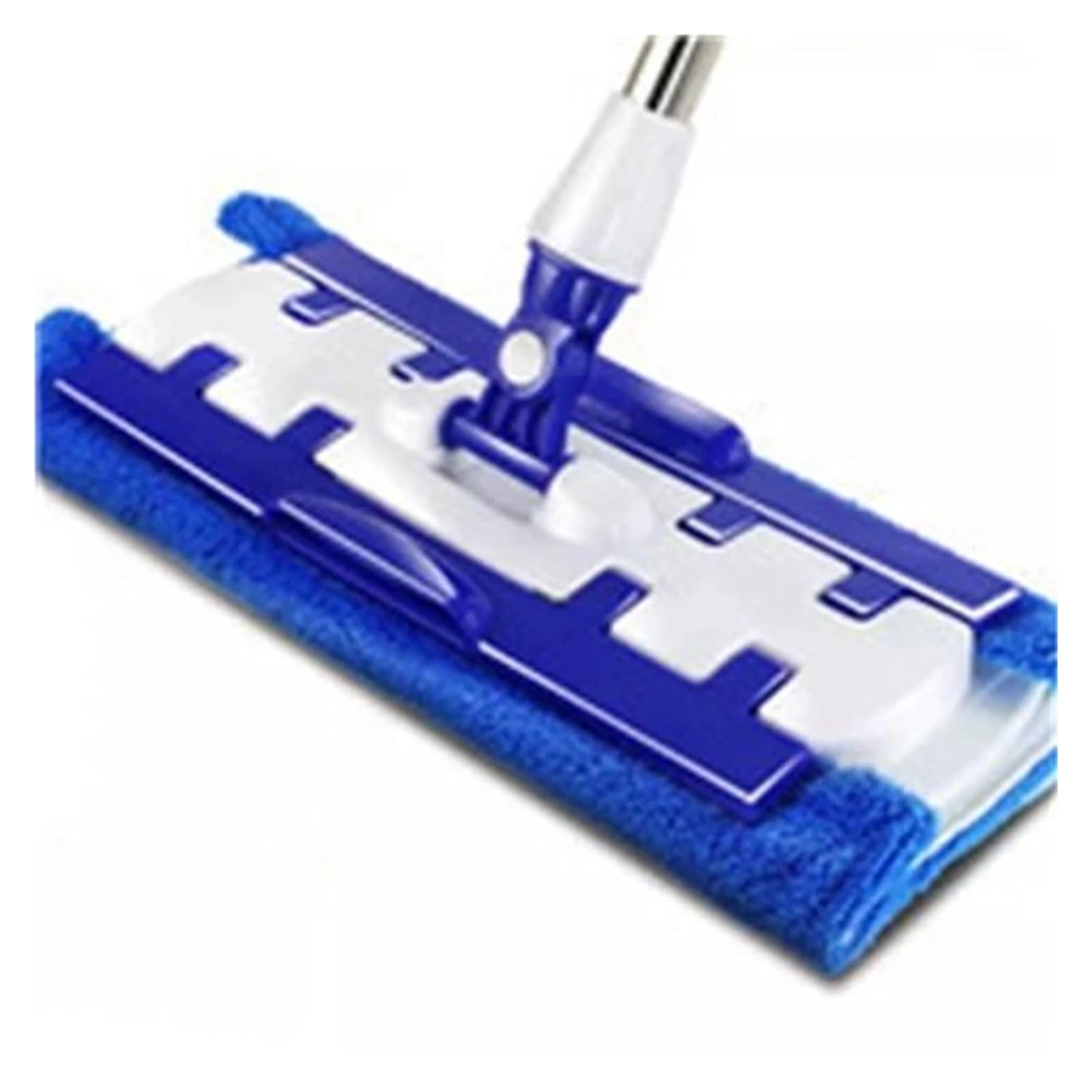 Flachmopp, inklusive 3 waschbaren Mopps, großer ausziehbarer Boden(Deep Blue 4 Cloths)