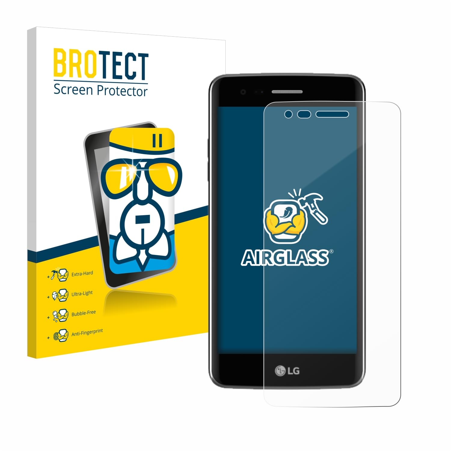 Protector De Pantalla LG K4 Olixar De Cristal Templado