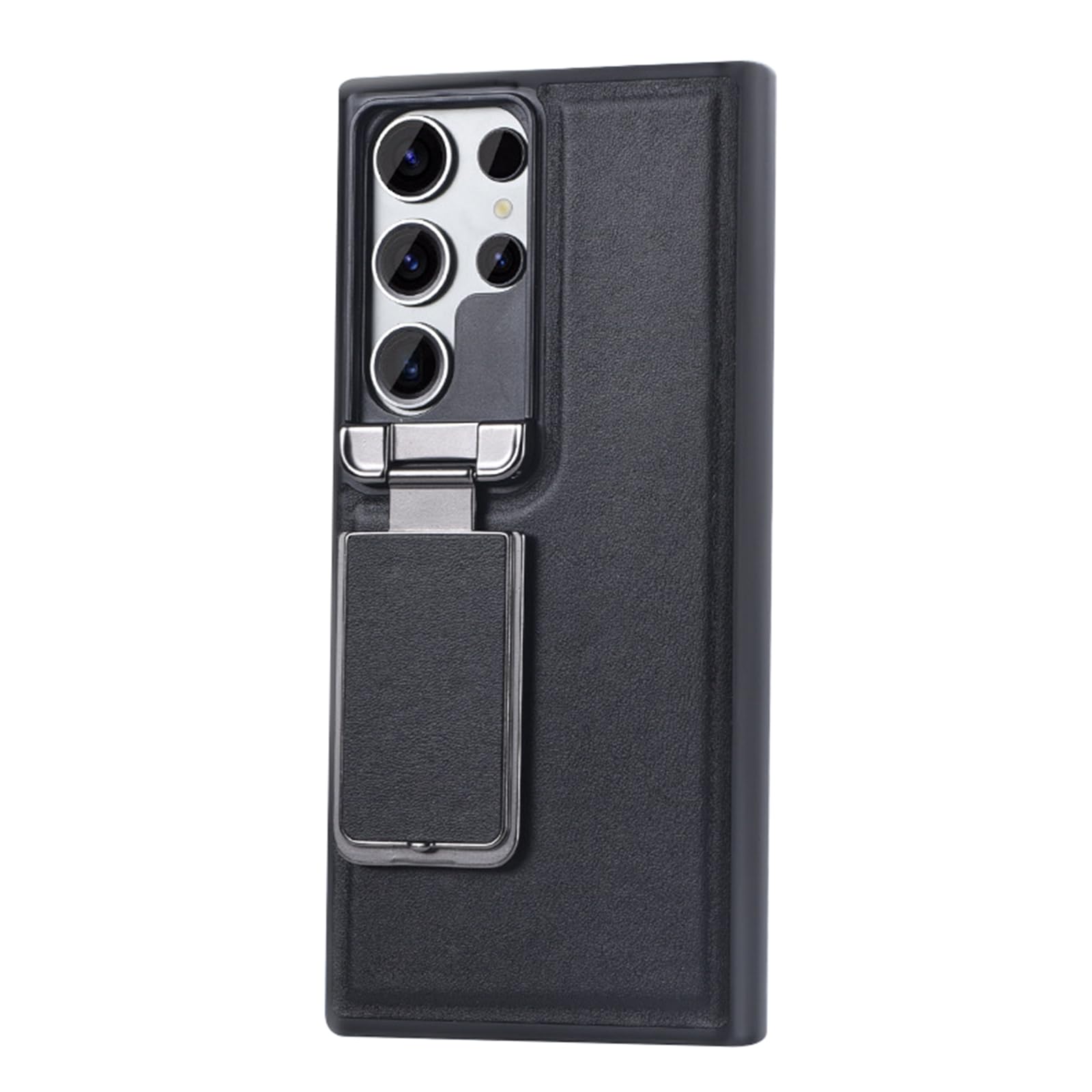 Etui Samsung S26 Ultra noir en cuir pour vos réunions et déplacements