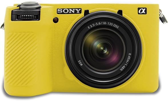 Easy Hood Camera Case Cover for Sony Alpha 6700/a6700 Camera Yellow