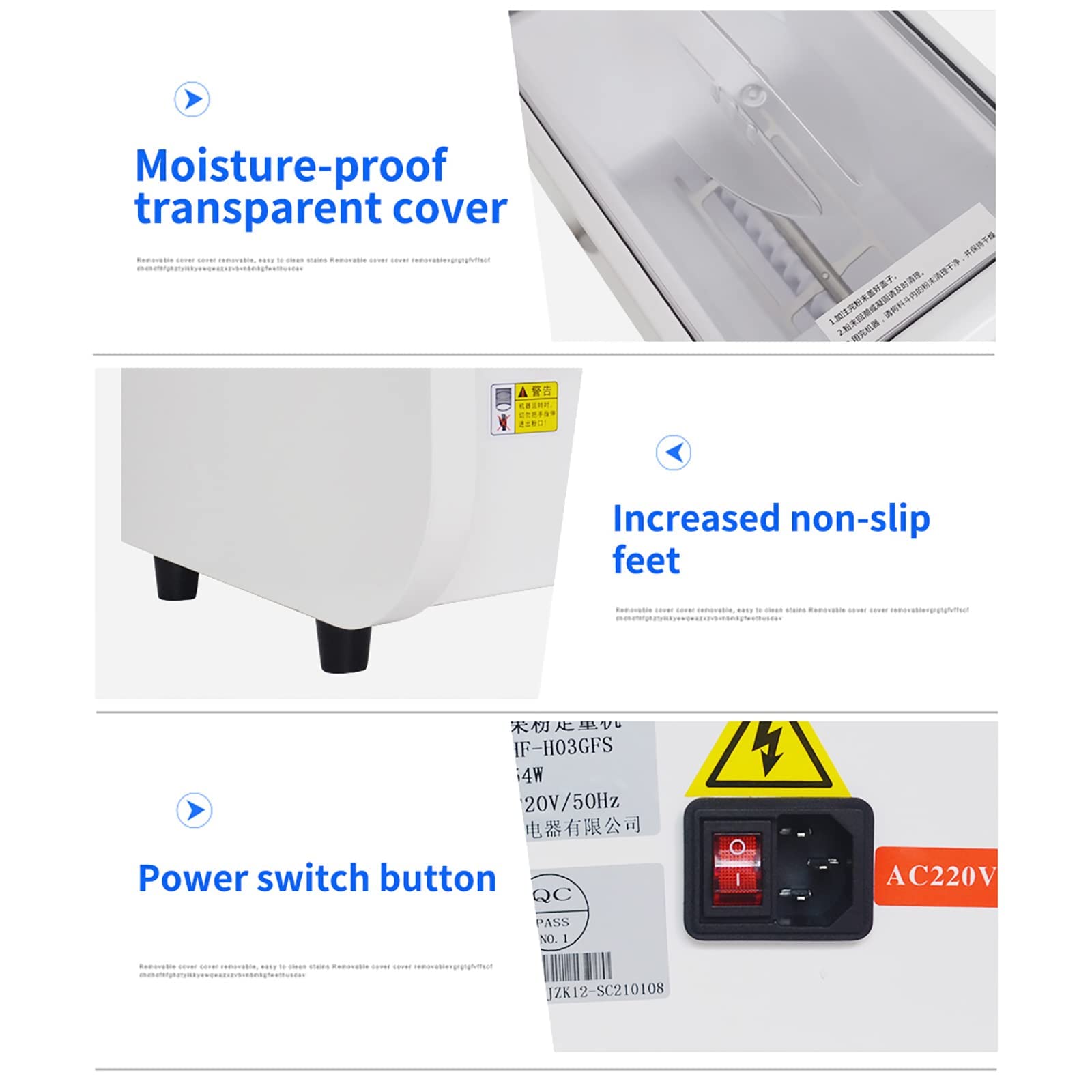 Amazon.co.jp : 業務用フルーツパウダー定量機 3.5L 自動フルーツ