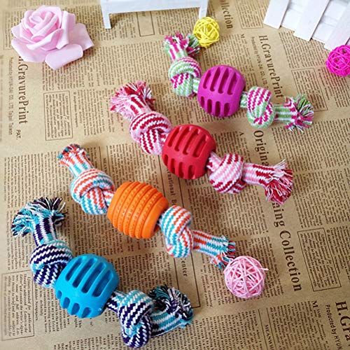 Brinquedo para cães de estimação - 4 peças de brinquedo divertido de mordida para cães de estimação