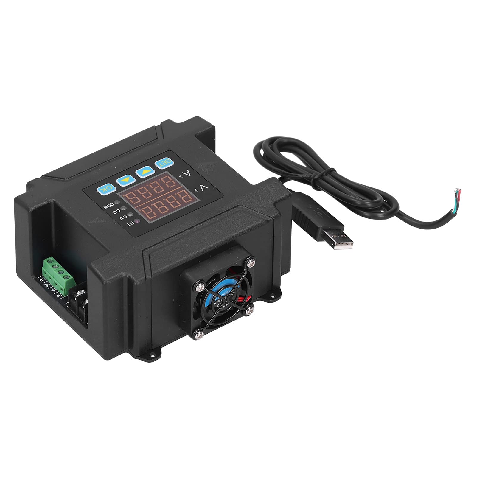 Modulo display LCD con alimentatore regolato digitale regolabile Sicurezza di precisione efficiente per gli appassionati del fai da te