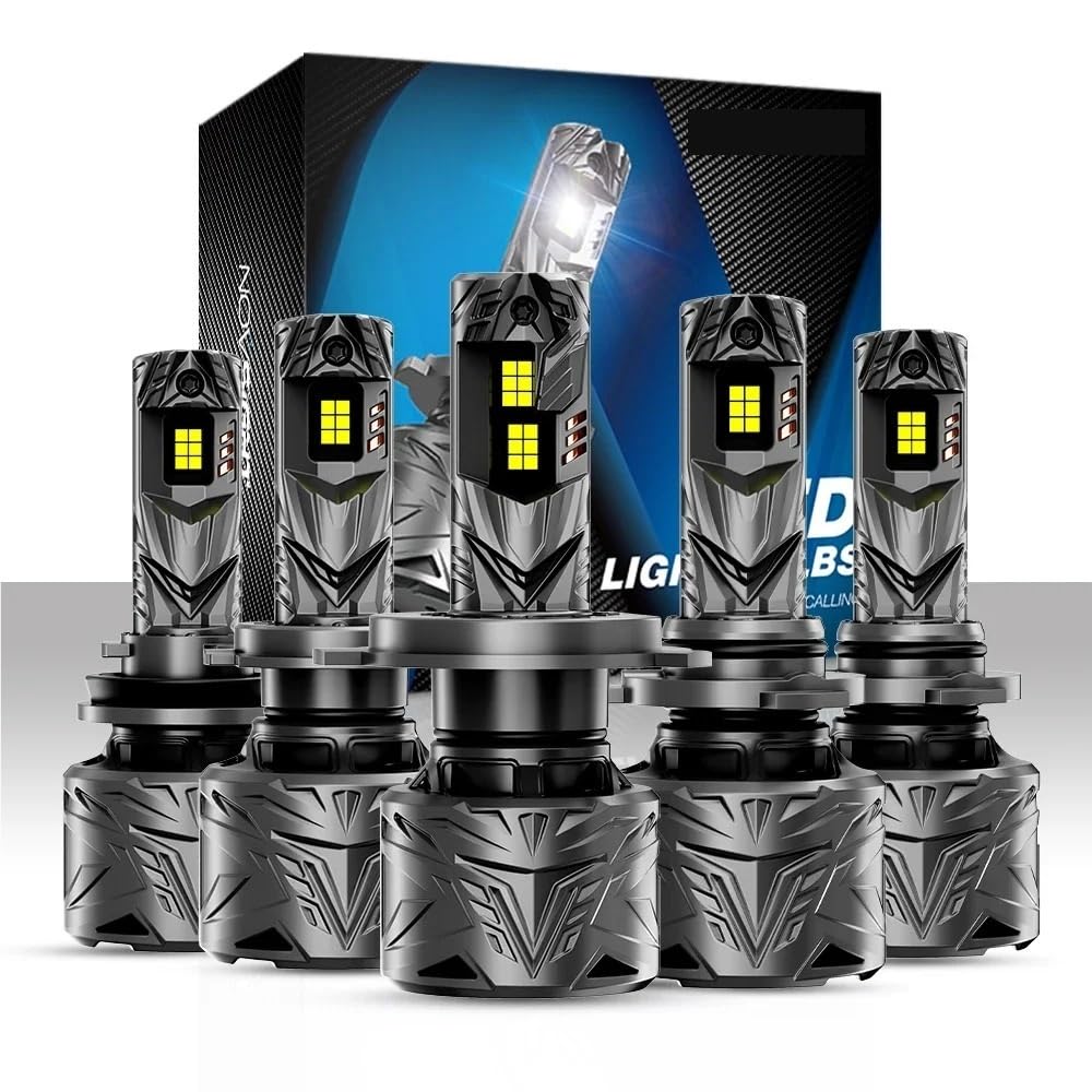 Phares LED H7 25000 lm, Canbus, H4, H11, H8, H9, 9005, HB3, 9006, HB4, 240 W, 6500 K, blanc(H8 H9 H11 H16JP)