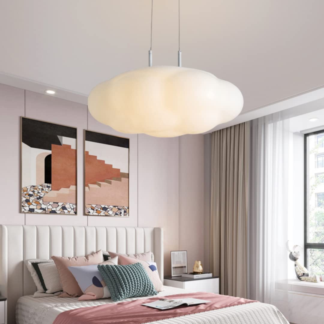 Lampada da Soffitto a LED Cloud - Lampadario per Camera da Letto, Soggiorno, Camera di Ragazzo o Ragazza - 48 W, 3 Luci, 17,8''