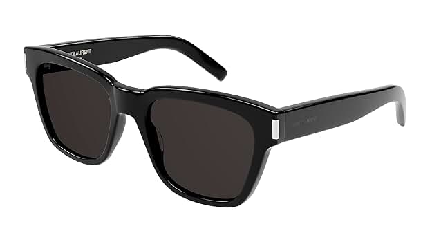 Amazon.com: Saint Laurent SL 560-001 Black One Size