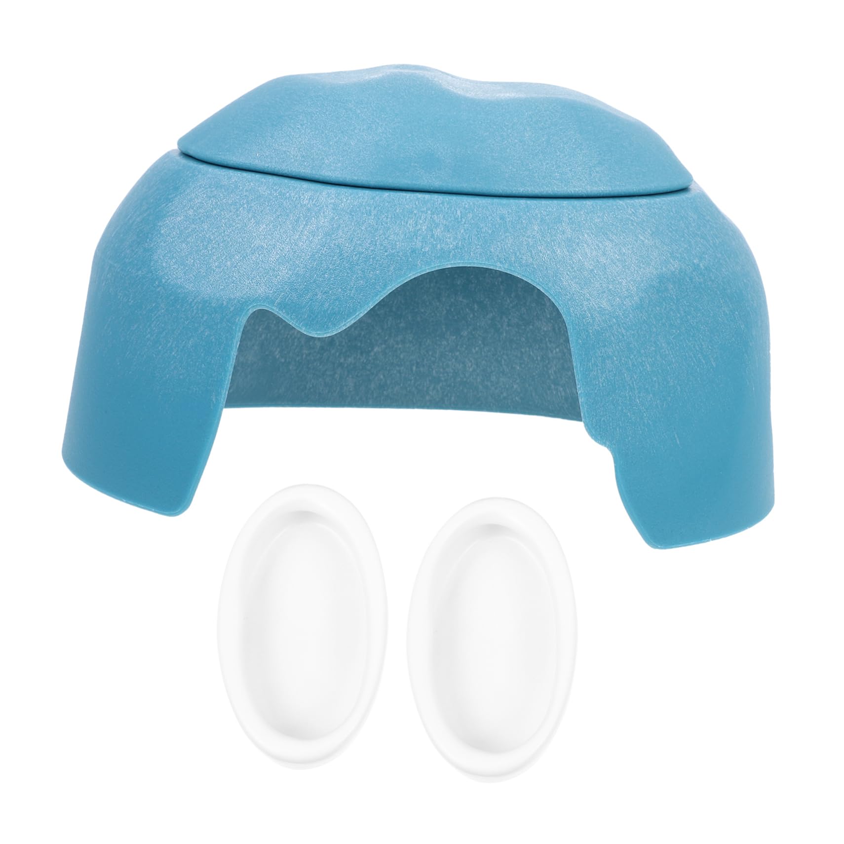 Toyvian Rifugio per Tartarughe di Terra con Ciotole per Cibo, Geco Leopardino, Lucertola, Scatola Decorativa per Rettili, Nascondiglio in Plastica e Ceramica