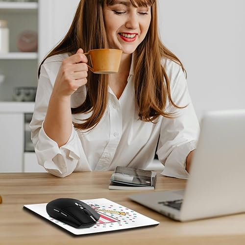 Miniatura 5 de 3dRose Image of Lovely Cameo, Heart, Love Birds, Lace, Flora, Happy... - Mouse Pads (mp-378329-1)