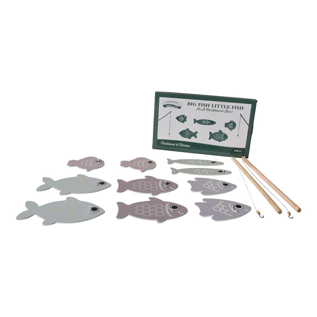 Original Organics Big Fish Little Fish Wooden Game