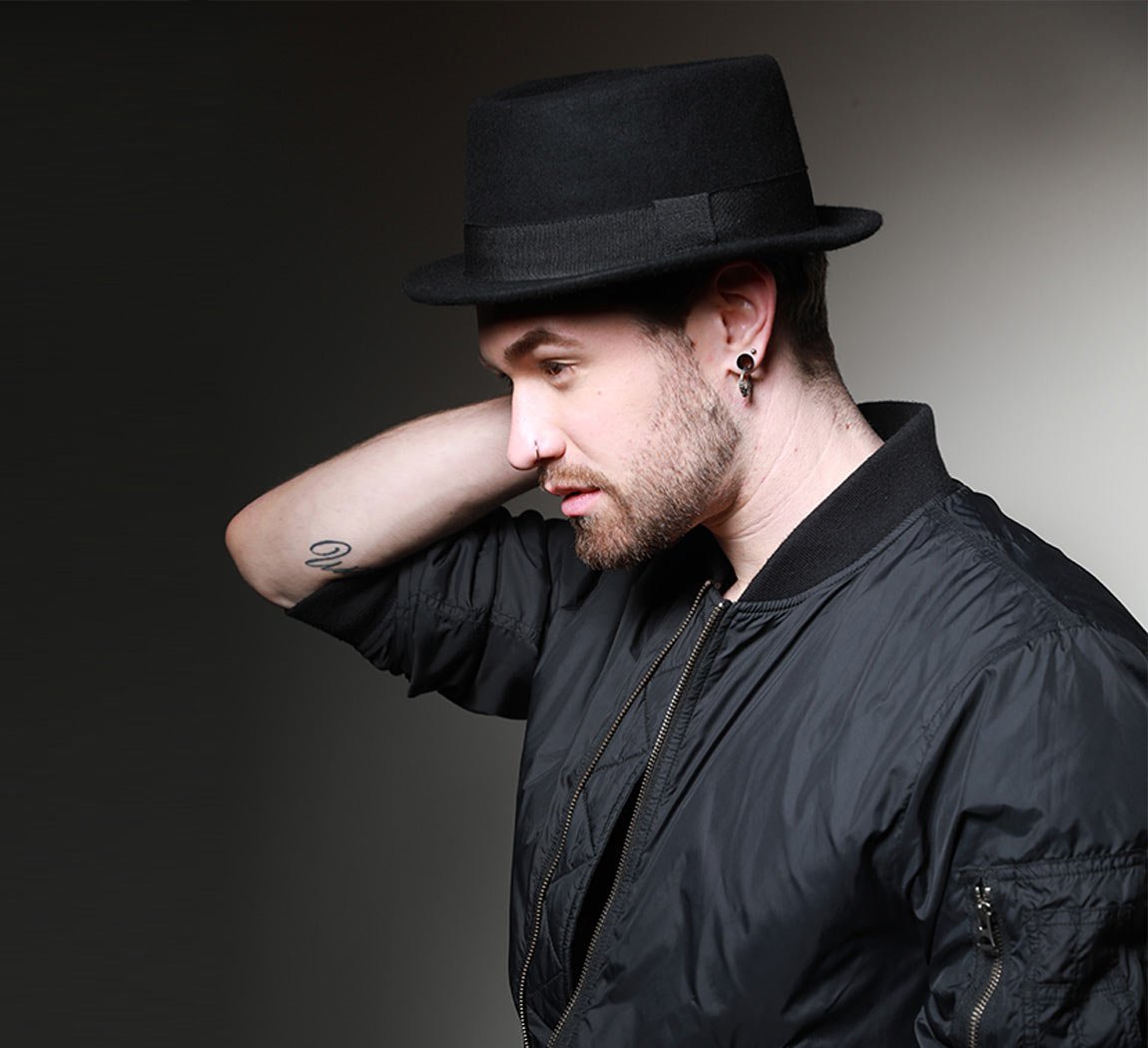 Chapeau Porkpie Feutre Homme ou Femme Classic Porkpie