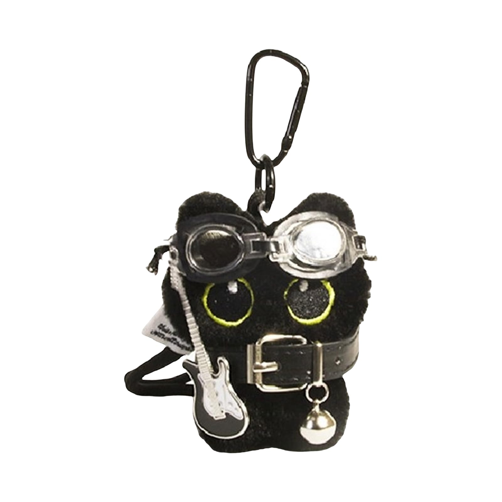 yanwuwa Lovely Black Cats Plush Keychain Soft Toy Decoration for Backpack Accessories and Special Gifts for Cats Lovers