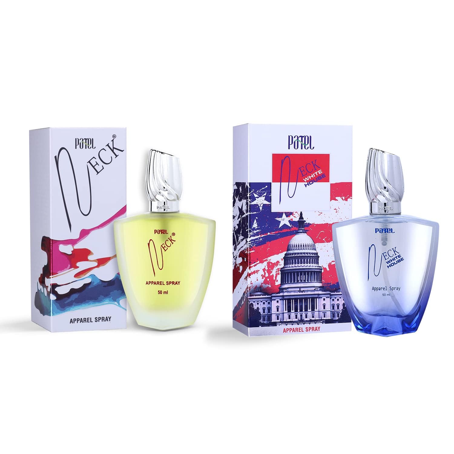 PATEL Neck & Neck White House Apparel Spray | Long Lasting Fresh And Powerful Fragrance Perfume For Mens & Womens | Luxury Scent Combo of 2 (50ML)-image-13
