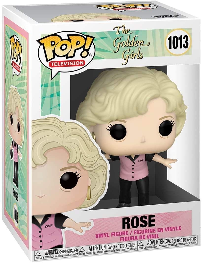 Funko POP! TV: Golden Girls-Sick Rose Nylund kolekcjonerska zabawka - kolekcjonerska figurka winylowa do ekspozycji - pomysł na prezent - oficjalny towar - zabawki dla dzieci i dorosłych - fanów TV - figurka modelka dla kolekcjonerów