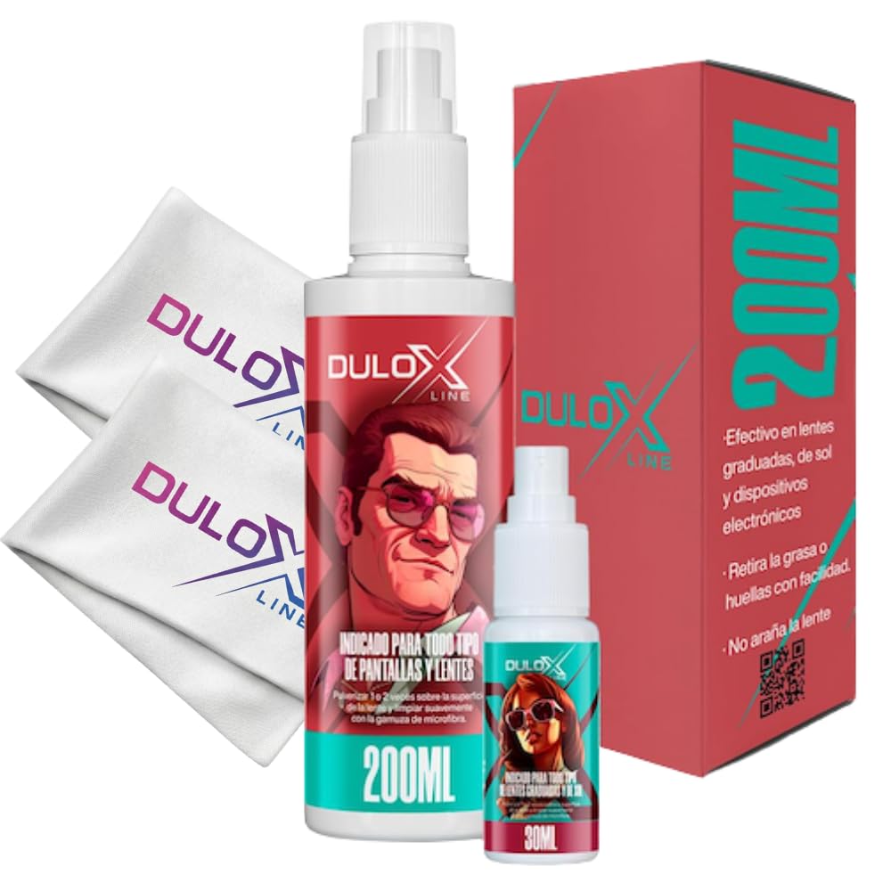 Kit Spray Limpiador Gafas 200ML + 2 Botes Limpia Gafas 30ML + 3 Gamuzas Microfibra 18X18CM + Destornillador – Pack Limpia Lentes 200ML + 2 Limpia Lentes 30ML + 3 Paños de Microfibra + (Kit.200) — view 11