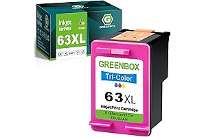 Remanufactured Ink Cartridge 63XL 63 XL Compatible with HP Envy 4516 4520