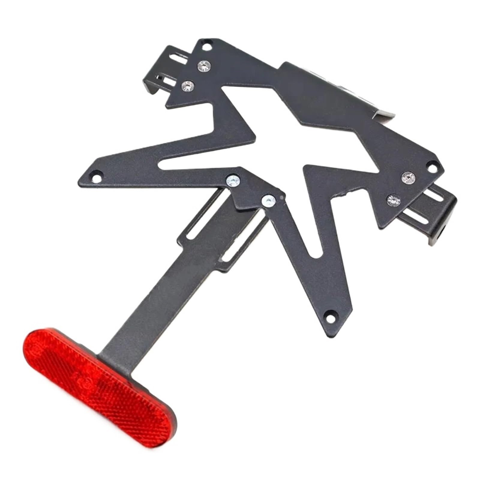 Uchwyt tablicy rejestracyjnej Uchwyt tablicy rejestracyjnej motocykla pasujący do Suzuki, Kawasaki Ninja Z750, Z800, Z900, ER6N, ER6F Ramki tablic rejestracyjnych
