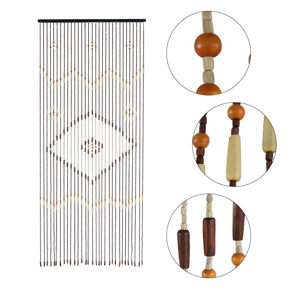 Tenda decorativa con perline, larghezza 100 cm x lunghezza 200 cm