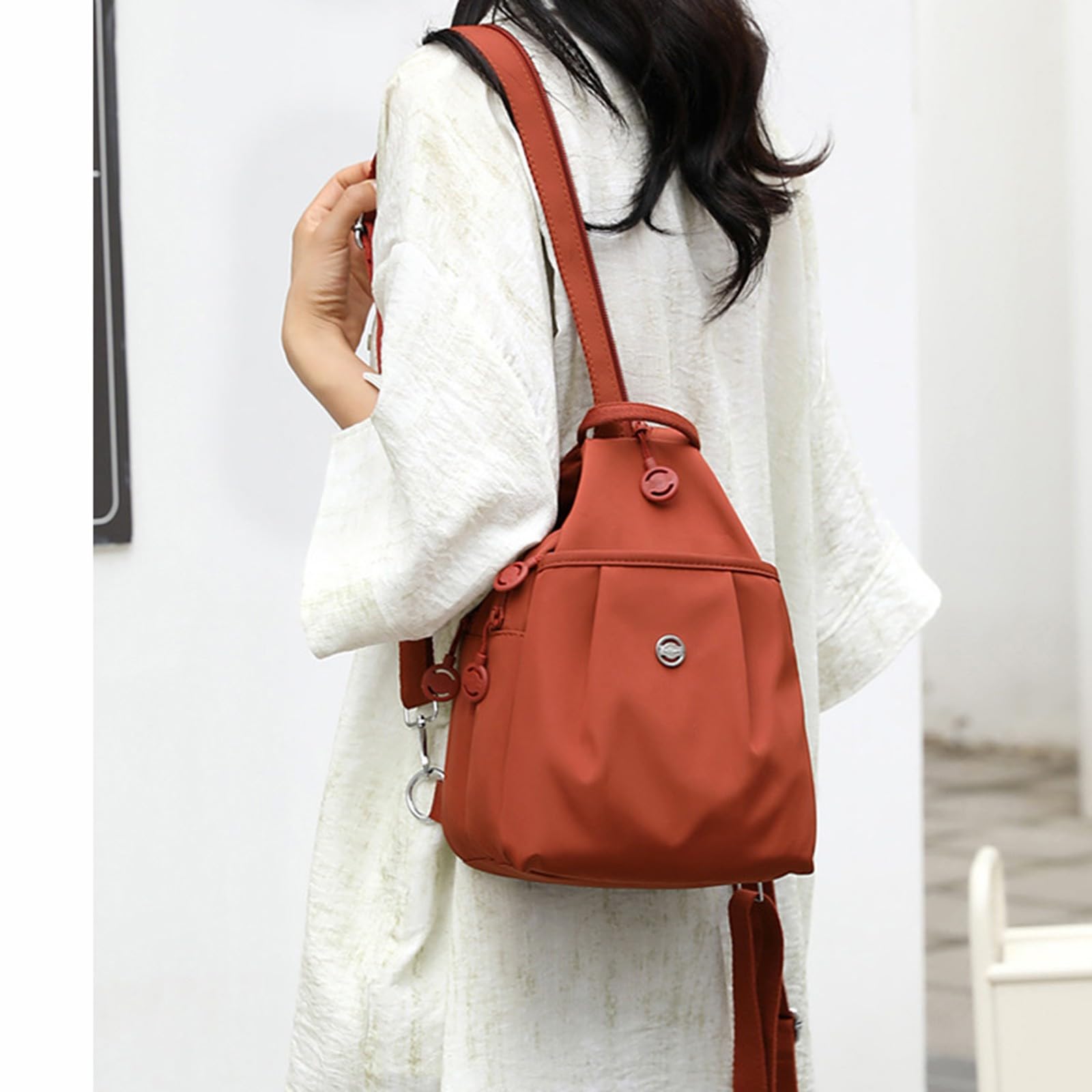 Nuova Borsa da Viaggio antifurto 3 in 1 2026 - Borsa da Viaggio Impermeabile bidirezionale, Elegante Borsa da Lavoro multiscomparto, capiente Borsa a Tracolla Convertibile Oxford