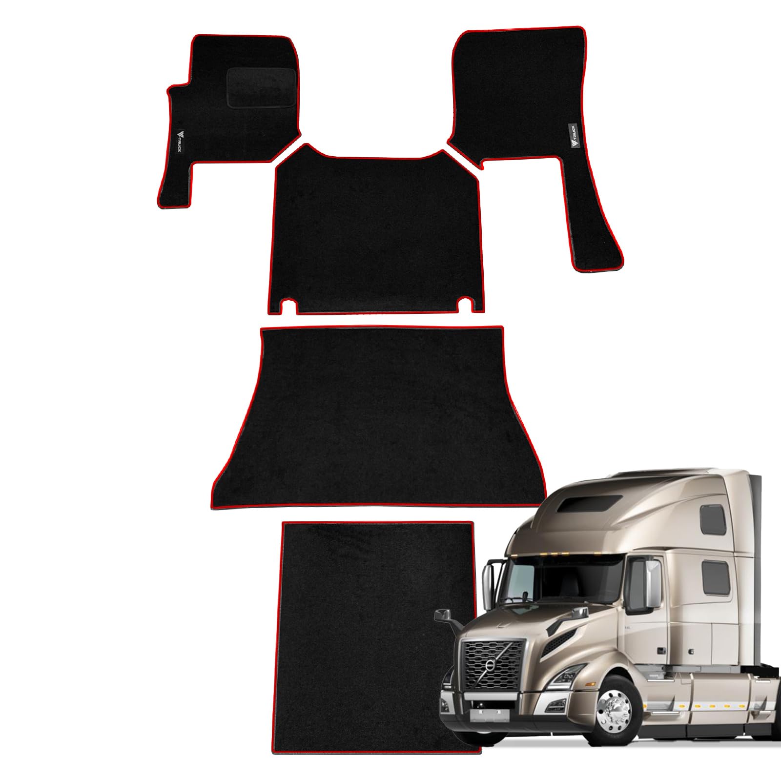 Amazon.com: Carpet Floor Mat Set for Volvo VNL 860 Semi Trucks
