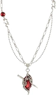 THE MEN THING DRAVEN - 30mm Titanium Steel Pendant with 28 to 30inch Adjustable Cable 5mm Chain for Men & Boys Price In India