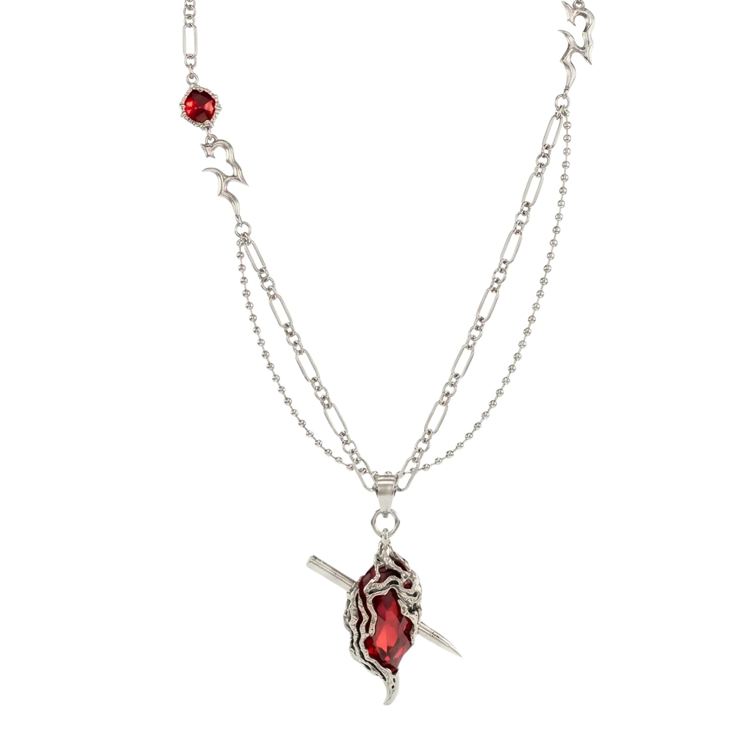 THE MEN THING DRAVEN - 30mm Titanium Steel Pendant with 28 to 30inch Adjustable Cable 5mm Chain for Men & Boys - Review, Price and Buying Guide