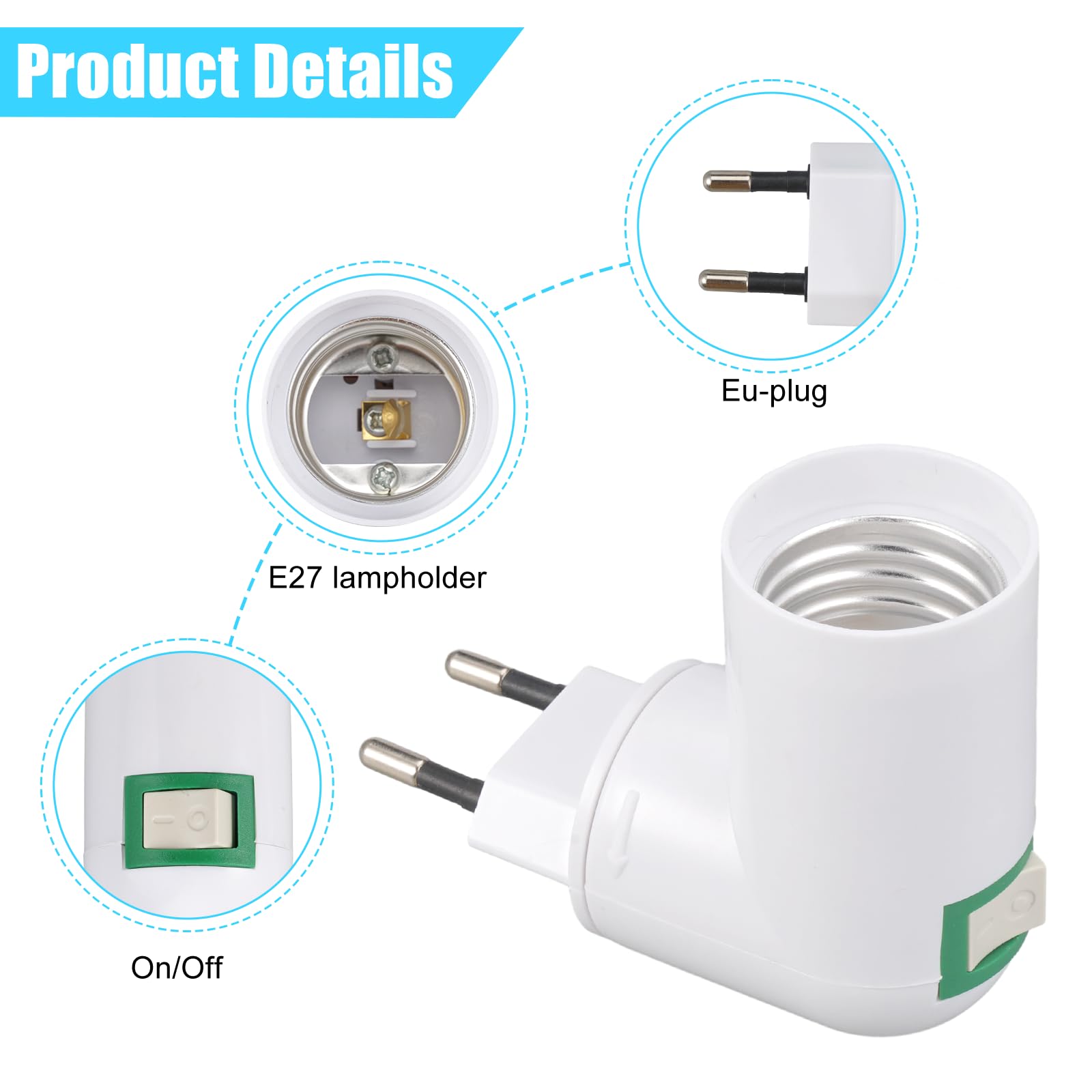 Douille De Lampe E27 Radiocommandée Avec Interrupteur Cinétique : Tous Les Produits Disponibles Chez